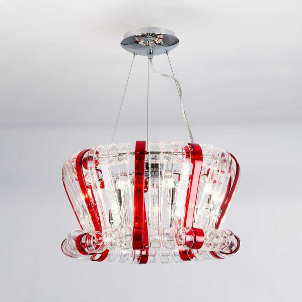 Подвесная люстра Citilux Volution Rosso EL326P09.2