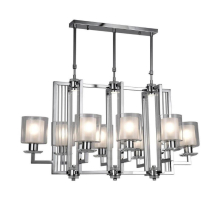 Подвесная люстра Lumina Deco Manhattan LDP 8012-8 PR CHR