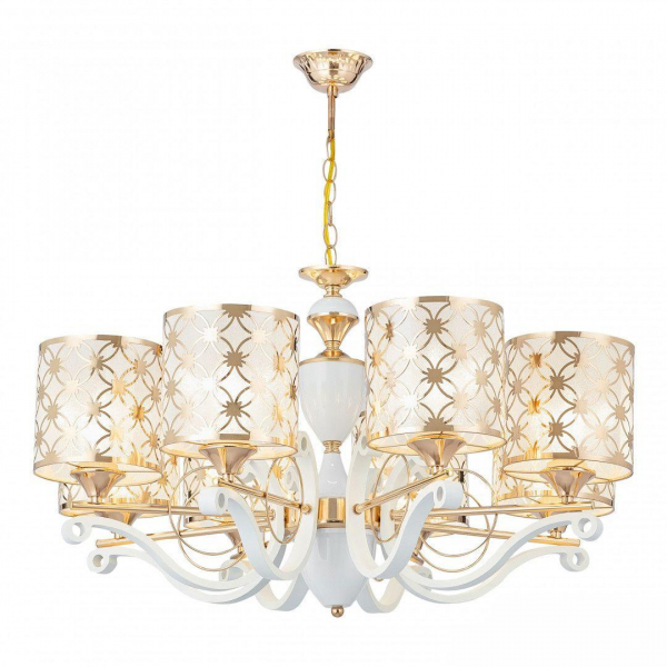 Подвесная люстра Arte Milano Florentia-3097 303097/8 Wh/Gd