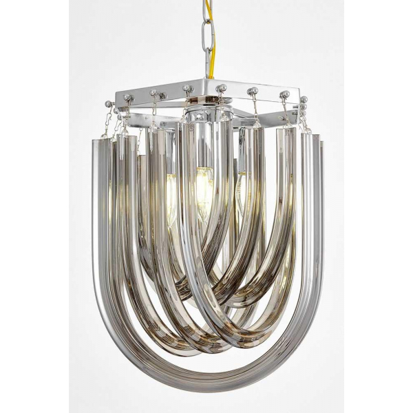 Подвесной светильник Lumina Deco Boscone LDP 7044-300 CHR+GY Подвесной светильник Lumina Deco Boscone LDP 7044-300 CHR+GY