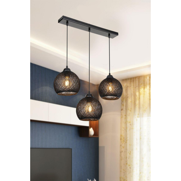 Подвесная люстра Toplight Lizbeth TL1612L-03BK Подвесная люстра Toplight Lizbeth TL1612L-03BK