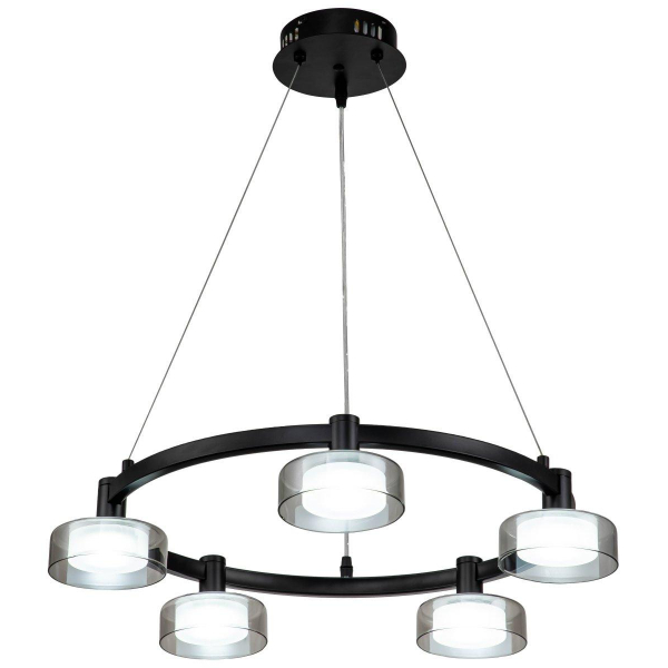 Подвесная светодиодная люстра Stilfort Gloze 4009/02/05P Подвесная светодиодная люстра Stilfort Gloze 4009/02/05P
