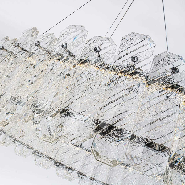 Подвесная светодиодная люстра Modelux ML.350.800 CR