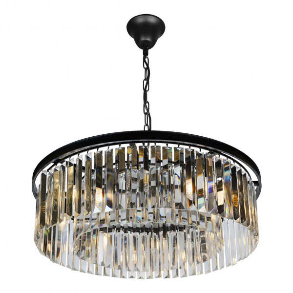 Подвесная люстра iLamp Triumph 6102-800 BK Подвесная люстра iLamp Triumph 6102-800 BK