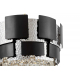 Подвесной светильник Lumina Deco Kruvia LDP 7045-400 BK+CHR