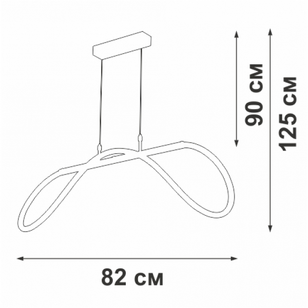 Люстра Vitaluce V3896-0/1S Люстра Vitaluce V3896-0/1S
