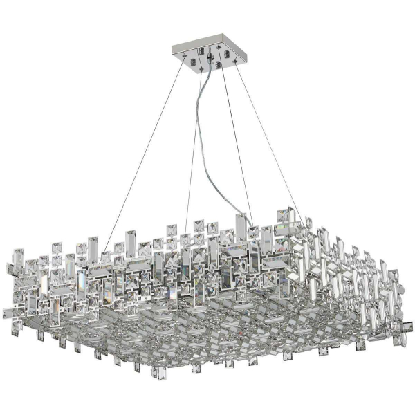 Люстра подвесная хрустальная 2171/09/16P Stilfort, серия Tetrix
