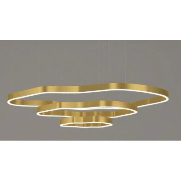 Люстра подвесная Alfa Light F4324-01 L100*W50*H150 gold