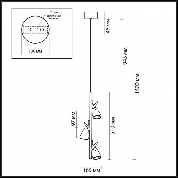 Подвесная светодиодная люстра Odeon Light Malpa 5002/13L Подвесная светодиодная люстра Odeon Light Malpa 5002/13L