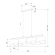 Подвесная люстра TK Lighting 4822 Grant White