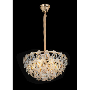 Люстра подвесная Alfa Light F4024-38 400mm SDG E14x8