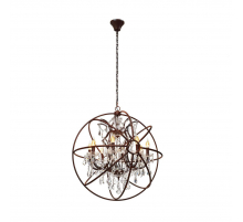 Подвесная люстра Loft IT Foucaults Orb Crystal Loft1897/8