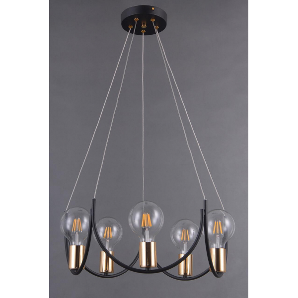 Подвесная люстра Vele Luce Rossi VL1862L05 Подвесная люстра Vele Luce Rossi VL1862L05