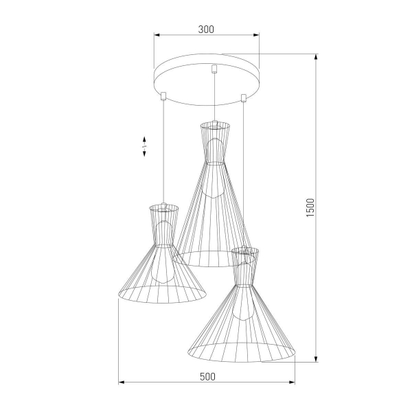 Подвесная люстра TK Lighting 3351 Sahara Подвесная люстра TK Lighting 3351 Sahara
