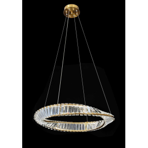 Люстра подвесная Alfa Light F4024-69 φ600 GD LED 72+72W