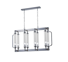 Подвесная люстра Crystal Lux TOMAS SP8 L1000 CHROME