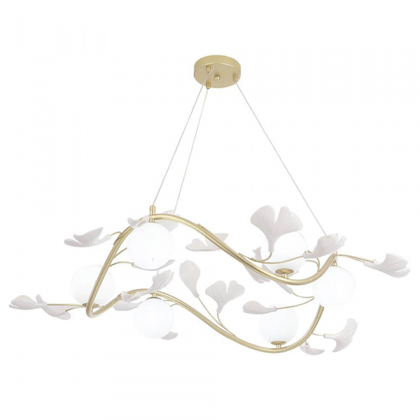 Подвесная люстра Crystal Lux Colibri SP6 Gold Подвесная люстра Crystal Lux Colibri SP6 Gold