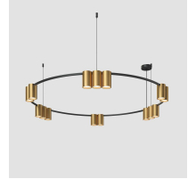 Подвесная люстра Denkirs Orbit DK4067-BK+SG