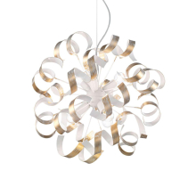 Подвесная люстра Ideal Lux Vortex SP6 Oro 101606