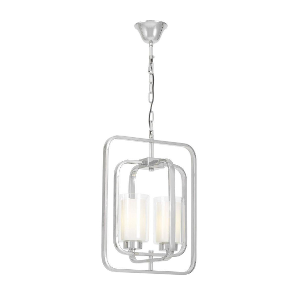 Подвесная люстра Lumina Deco Indivia LDP 1238-2 CHR Подвесная люстра Lumina Deco Indivia LDP 1238-2 CHR
