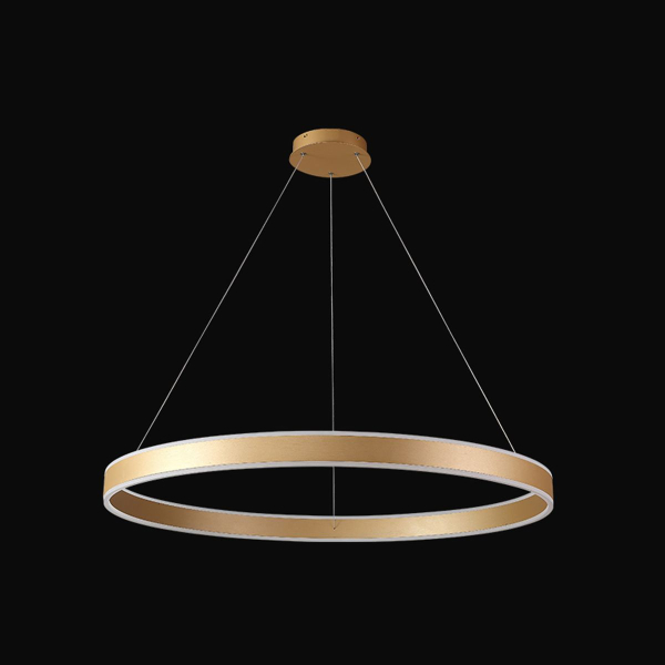 Подвесная люстра Crystal Lux MUCHOS SP88W LED D1000 GOLD