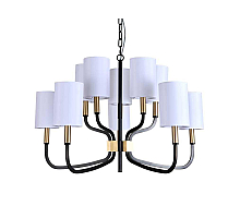 Подвесная люстра Newport 35210/С black+brass М0071484