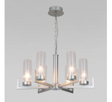Подвесная люстра Eurosvet Arganie 60133/6 серебро