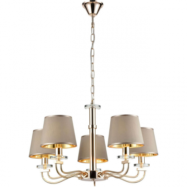 Подвесная люстра Vele Luce Olimpia VL1764L05 Подвесная люстра Vele Luce Olimpia VL1764L05