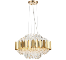 Подвесная люстра Natali Kovaltseva Rivera 81443/8C Gold