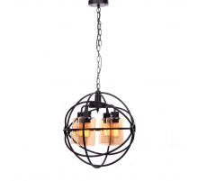 Подвесная люстра Lumina Deco Stradi LDP 11509-4 BK