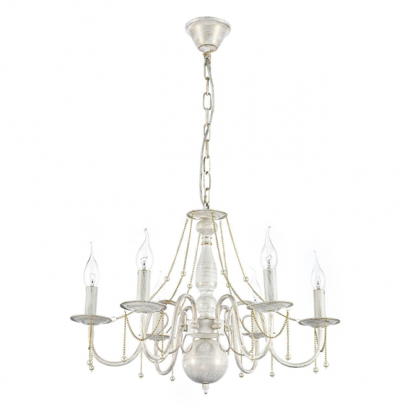 Подвесная люстра Arti Lampadari Camerino E 1.1.6 WG Подвесная люстра Arti Lampadari Camerino E 1.1.6 WG