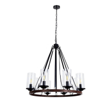 Подвесная люстра Arte Lamp Dalim A7014SP-8BK