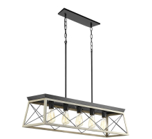 Подвесная люстра Toplight Karolyn TL1180H-05BK