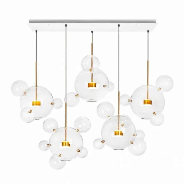 Подвесная светодиодная люстра Loft IT Bolle 2027-S5 Подвесная светодиодная люстра Loft IT Bolle 2027-S5