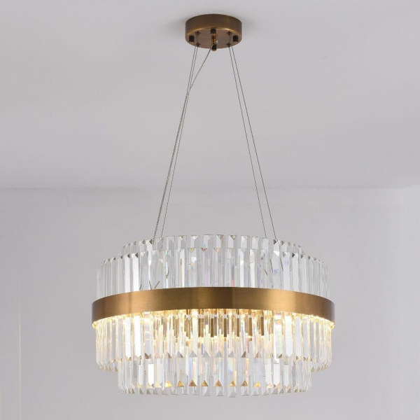 Подвесная светодиодная люстра Lumina Deco Ringletti LDP 8017-600 MD