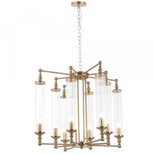 Подвесная люстра Crystal Lux Tomas SP8 D650 Brass Подвесная люстра Crystal Lux Tomas SP8 D650 Brass