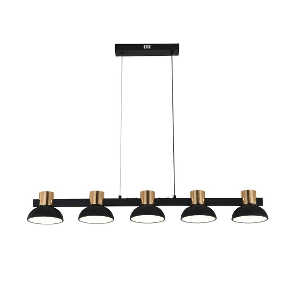 Подвесная светодиодная люстра Indigo Traforo 11059/5PL Black V000184L Подвесная светодиодная люстра Indigo Traforo 11059/5PL Black V000184L