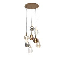 Подвесная светодиодная люстра Mantra Andromeda 8933+8PL