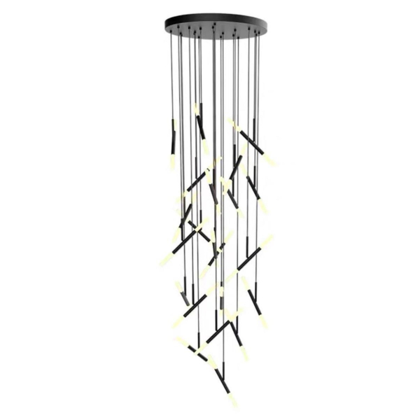 Люстра подвесная Alfa Light F3024-41 BLACK