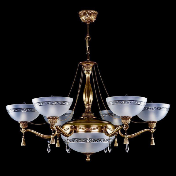 Подвесная люстра Artglass Goldie VI. Light Patina Подвесная люстра Artglass Goldie VI. Light Patina