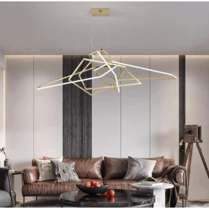 Люстра подвесная Alfa Light F0424-06 1350mm gold