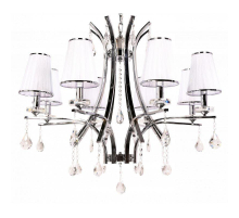 Подвесная люстра Lumina Deco Glamour LDP 66247-8 WT+CHR