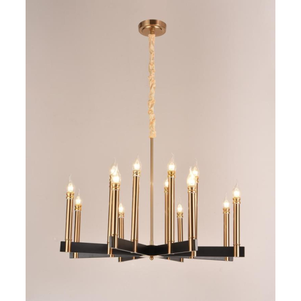 Люстра подвесная Alfa Light F1724-26 E14 Copeer+Black