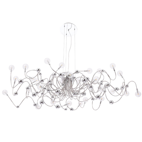 Подвесная люстра Crystal Lux Medusa SP30 Chrome