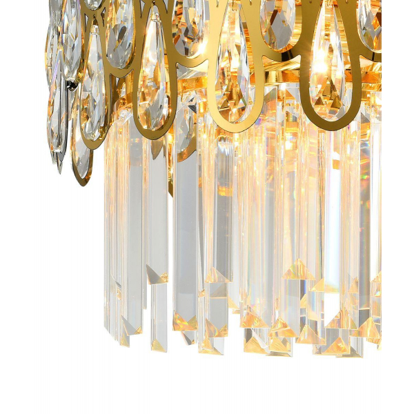 Подвесная люстра Natali Kovaltseva Navis 76019/5C Gold Подвесная люстра Natali Kovaltseva Navis 76019/5C Gold