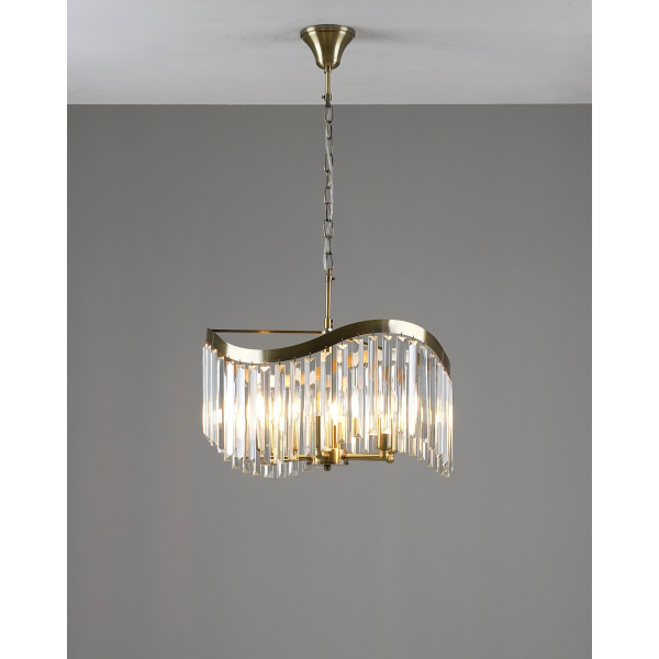 Подвесная люстра Moderli Wave V10767-6P