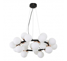 Подвесная люстра Lumina Deco Marsiada LDP 6033-25 BK+GD