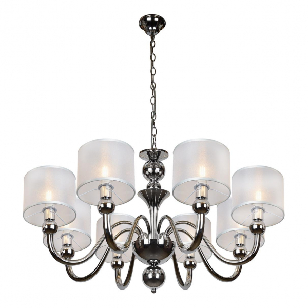 Подвесная люстра iLamp Spring RM1690/8CR Подвесная люстра iLamp Spring RM1690/8CR