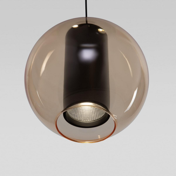 Подвесная светодиодная люстра Eurosvet Cobble 50258/3 LED дымчатый/ бежевый/ шоколад Подвесная светодиодная люстра Eurosvet Cobble 50258/3 LED дымчатый/ бежевый/ шоколад
