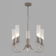 Подвесная люстра Eurosvet Banci 60117/5 никель
